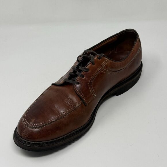 Allen Edmonds Wilbert Derby Shoes Mens 11 D Brown Leather Split Toe Casual Dress main image 11